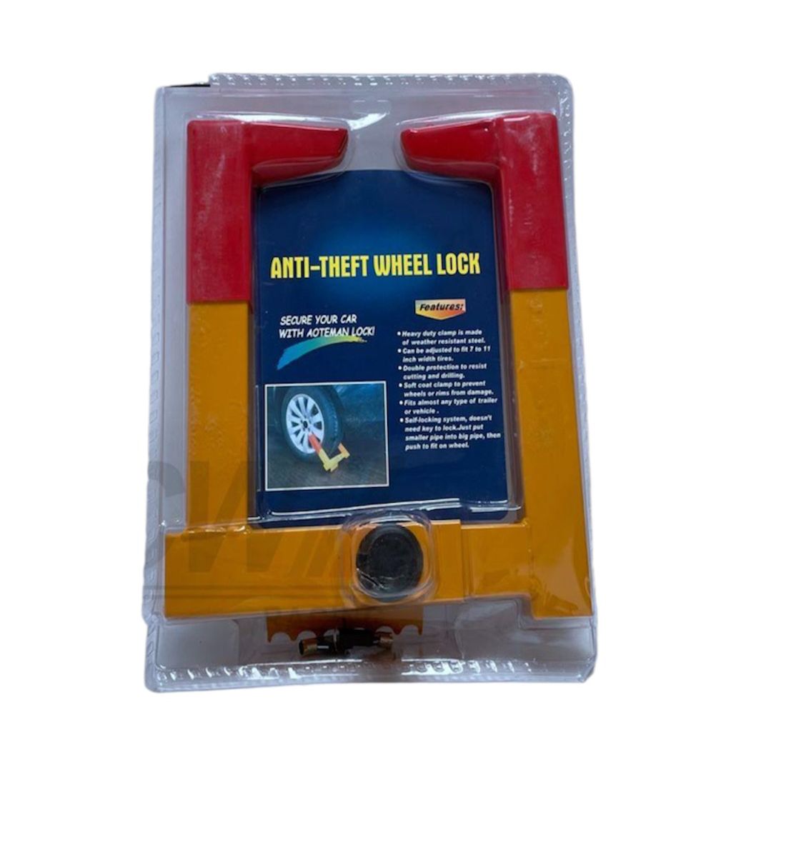 Vista 5 de CANDADO ANTIRROBO PARA AUTOS - FORMAS: REDONDO